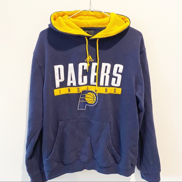 adidas Other - Adidas Indiana Pacers Blue and Gold Sweatshirt